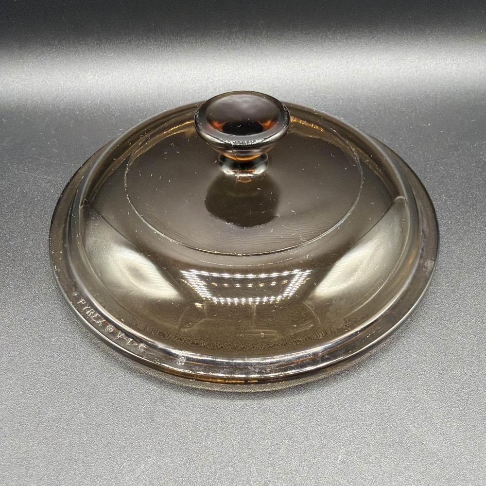 Pyrex Corning Vision Amber Replacement Lid V1C for 1 Quart/1 Liter Saucepan